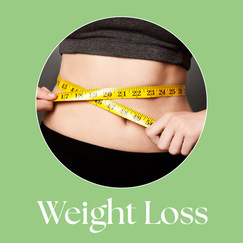 woman measuring waist with tape representing weight loss and body transformation